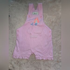 Set Pink Mermaid Romper by Joules And Jumsuit By Shein Size 3to6month
